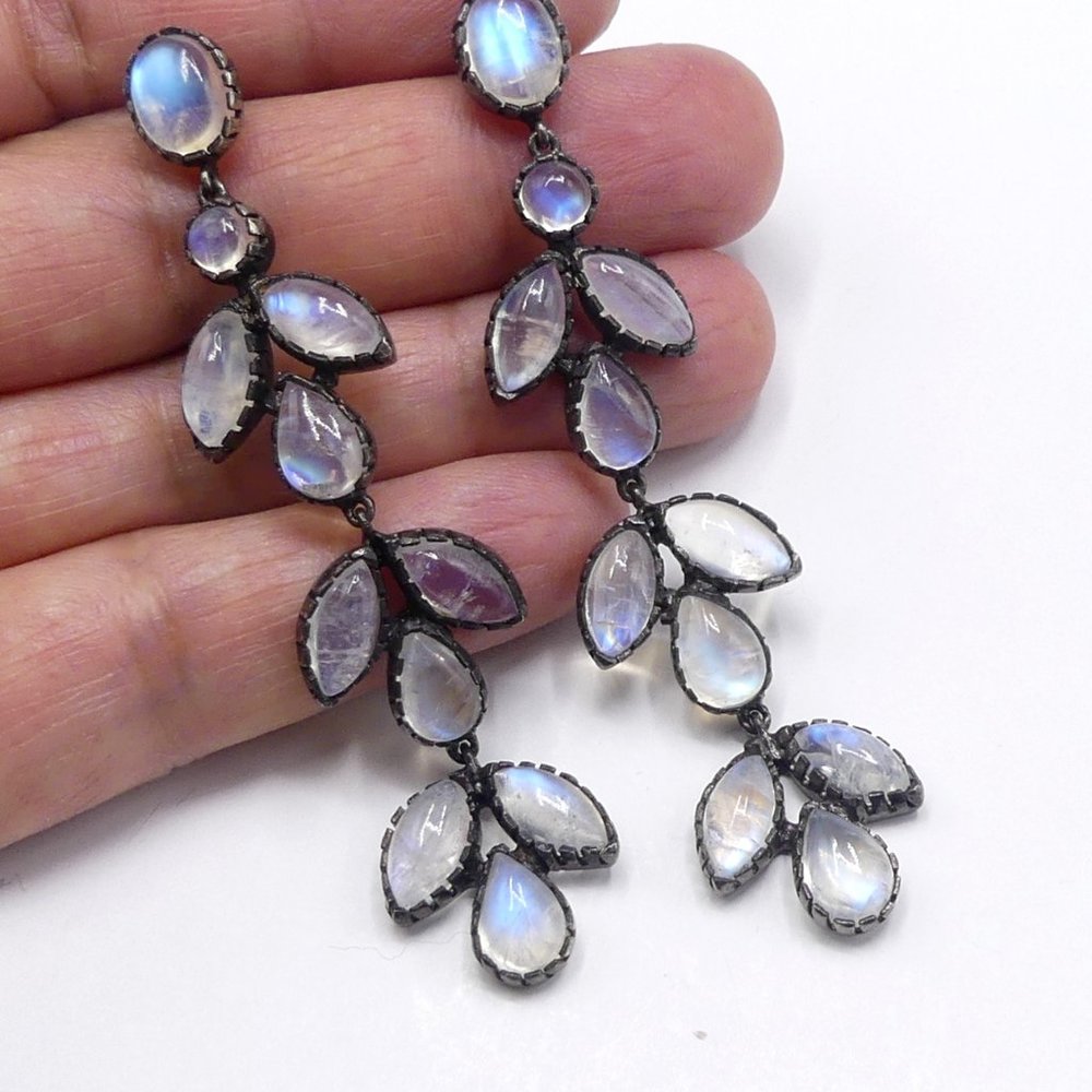 Vintage customized sterling silver & 14k white gol